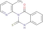 2-Mercapto-3-(3-methylpyridin-2-yl)quinazolin-4(3H)-one