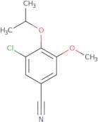 3-Chloro-5-methoxy-4-(propan-2-yloxy)benzonitrile