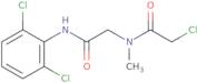 2-Chloro-N-{[(2,6-dichlorophenyl)carbamoyl]methyl}-N-methylacetamide