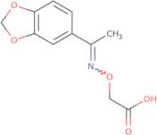 2-({[1-(1,3-Dioxaindan-5-yl)ethylidene]amino}oxy)acetic acid