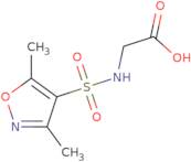 2-(Dimethyl-1,2-oxazole-4-sulfonamido)acetic acid