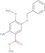 Methyl 2-amino-5-(benzyloxy)-4-methoxybenzoate