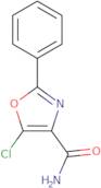 5-Chloro-2-phenyl-1,3-oxazole-4-carboxamide