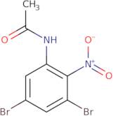 N-Acetyl 3,5-dibromo-2-nitroaniline