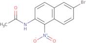 N-(6-Bromo-1-nitro-2-naphthyl)acetamide