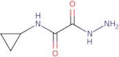 N-Cyclopropyl-1-(hydrazinecarbonyl)formamide