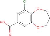 9-Chloro-3,4-dihydro-2H-1,5-benzodioxepine-7-carboxylic acid