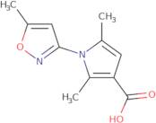 2,5-Dimethyl-1-(5-methyl-1,2-oxazol-3-yl)-1H-pyrrole-3-carboxylic acid