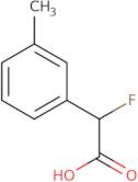 2-Fluoro-2-(3-methylphenyl)acetic acid