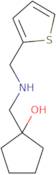 1-({[(Thiophen-2-yl)methyl]amino}methyl)cyclopentan-1-ol