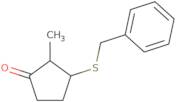 3-Benzylsulfanyl-2-methylcyclopentan-1-one