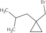 1-(Bromomethyl)-1-(2-methylpropyl)cyclopropane