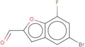 5-Bromo-7-fluoro-1-benzofuran-2-carbaldehyde