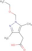 2-[1-(Ethoxymethyl)-3,5-dimethyl-1H-pyrazol-4-yl]acetic acid