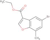 Ethyl 5-bromo-7-methyl-1-benzofuran-3-carboxylate