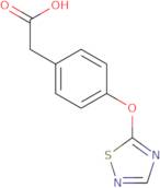 2-(4-((1,2,4-Thiadiazol-5-yl)oxy)phenyl)acetic acid