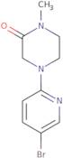 4-(5-Bromopyridin-2-yl)-1-methyl-piperazin-2-one