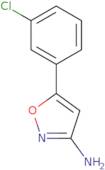 5-(3-Chlorophenyl)-1,2-oxazol-3-amine