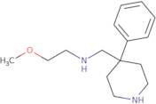 (2-Methoxyethyl)[(4-phenylpiperidin-4-yl)methyl]amine