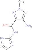 4-Amino-N-(1H-imidazol-2-yl)-1-methyl-1H-pyrazole-3-carboxamide