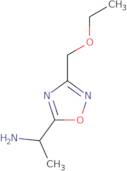 1-[3-(Ethoxymethyl)-1,2,4-oxadiazol-5-yl]ethan-1-amine