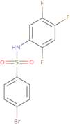 4-Bromo-N-(2,4,5-trifluorophenyl)benzenesulfonamide