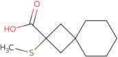 2-(Methylsulfanyl)spiro[3.5]nonane-2-carboxylic acid