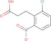3-(2-Chloro-6-nitrophenyl)propanoic acid