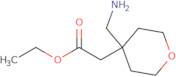 Ethyl 2-[4-(aminomethyl)oxan-4-yl]acetate