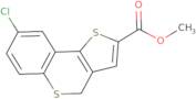 Methyl 8-chloro-4H-thieno[3,2-c]thiochromene-2-carboxylate