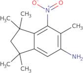 5-Amino-7-nitro-1,1,3,3,6-pentamethylindane