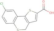 8-Chloro-4H-thieno[3,2-c]thiochromene-2-carboxylic acid