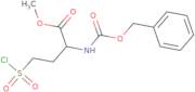 Methyl (2S)-2-{[(benzyloxy)carbonyl]amino}-4-(chlorosulfonyl)butanoate