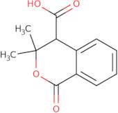 3,3-Dimethyl-1-oxo-3,4-dihydro-1H-2-benzopyran-4-carboxylic acid