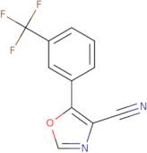 5-[3-(Trifluoromethyl)phenyl]-1,3-oxazole-4-carbonitrile