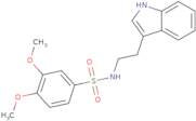 N-[2-(1H-Indol-3-yl)ethyl]-3,4-dimethoxybenzene-1-sulfonamide