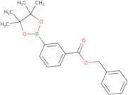 Benzyl 3-(4,4,5,5-tetramethyl-1,3,2-dioxaborolan-2-yl)benzoate