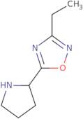 3-Ethyl-5-[(2S)-2-pyrrolidinyl]-1,2,4-oxadiazole