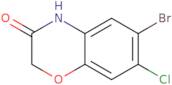 6-Bromo-7-chloro-2,4-dihydro-1,4-benzoxazin-3-one