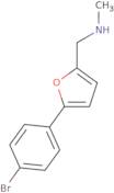 {[5-(4-Bromophenyl)furan-2-yl]methyl}(methyl)amine