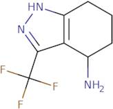 3-(Trifluoromethyl)-4,5,6,7-tetrahydro-1H-indazol-4-amine