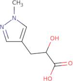 2-Hydroxy-3-(1-methyl-1H-pyrazol-4-yl)propanoic acid