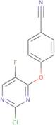 4-[(2-Chloro-5-fluoropyrimidin-4-yl)oxy]benzonitrile