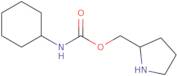 Pyrrolidin-2-ylmethyl N-cyclohexylcarbamate