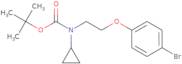 tert-Butyl (2-(4-bromophenoxy)ethyl)(cyclopropyl)carbamate