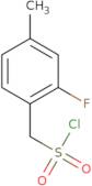 (2-Fluoro-4-methylphenyl)methanesulfonyl chloride