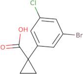 1-(3-Bromo-5-chlorophenyl)cyclopropanecarboxylic acid