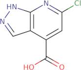 6-Chloro-1H-pyrazolo[3,4-b]pyridine-4-carboxylic acid