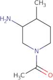 1-(3-Amino-4-methylpiperidin-1-yl)ethan-1-one