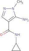5-Amino-N-cyclopropyl-1-methyl-1H-pyrazole-4-carboxamide